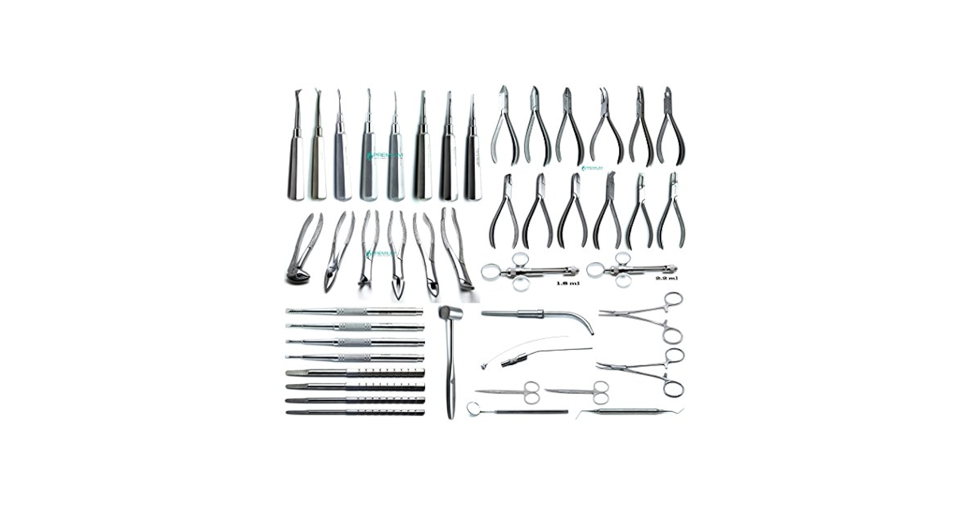 Amazon.com: Dental Pro Extraction Set 45 Pcs Elevators